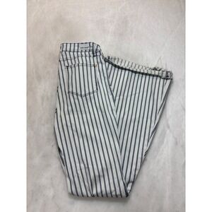 Judy Blue Super Flare Stripe Jeans Women's Size 7/28 Flare Leg Denim